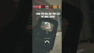 #rainbowsixsiege #r6fix  how did they get the wall? It was banded. ￼