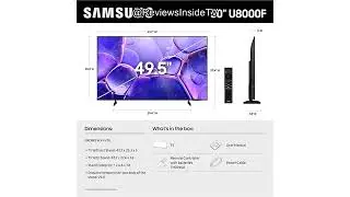 Samsung 50-Inch Class Crystal UHD U8000F 4K Smart TV Review