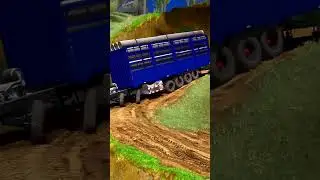 Spintires: MudRunner -Dirt road in the mountains