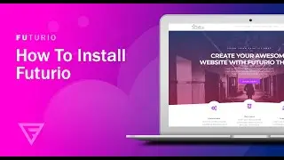How to install Futurio - Free WordPress theme