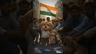 poor puppy selling flag #youtube #youtubeshorts #cartoon #shortvideos #shorts