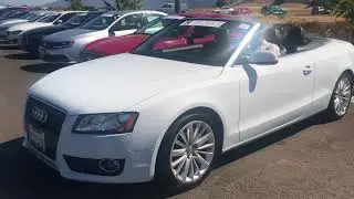 2012 Audi A5 Cabriolet at Audi Temecula