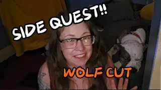 Doing the infamous @BradMondo wolf cut!