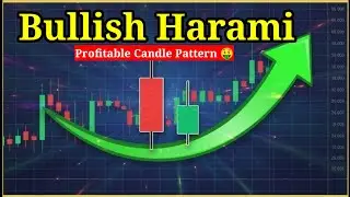 Video 4/100  What the role of bullish harami candle pattern in stock market #bullishharami