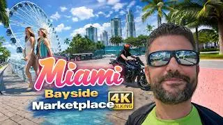 Bayside Marketplace Miami HD Walk Y&uuml;r&uuml;y&uuml;ş #america #amerikavlog