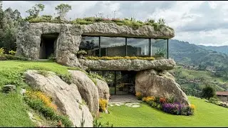 Unbelievable But True: Stone House With Impressive Design
