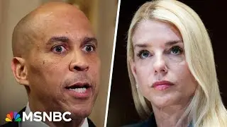 Booker to MSNBC: Bondi attacking Senators is &lsquo;Not the way it should be done&rsquo;