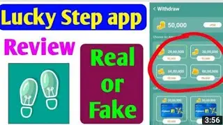 Lucky Step App Payment Proof is fake are Ok