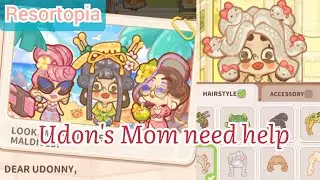 RESORTOPIA UPDATE: Udon's Mom Need Help!! #resortopia #androidgameplay #gamerecommendation #idlegame
