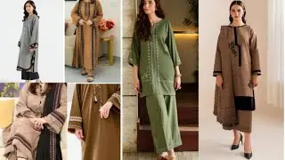Latest plain and simple suit design ideas/beautiful color and beautiful dress designing 