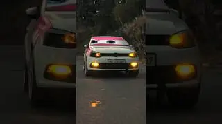 VW polo in action #shorts #modifiedcars #vwpolo #automotive #carsofindia #cinematicshorts