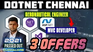 .Net chennai | .Net Developer RoadMap in 2025 | Placement Jobs In Chennai | How to get IT Job Tamil