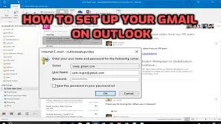 Can't sign into Outlook with your Gmail account. Try this!!  ( 2020, English)
