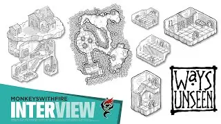 INTERVIEW || ISOMETRIC/TOP-DOWN MAPS FOR TABLETOP GAMING || WAYS UNSEEN