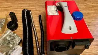 Обогреватель для палатки с AliExpress. РАСПАКОВКА