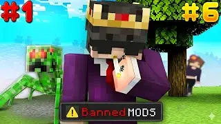 I Tried ILLEGAL Minecraft Mods!