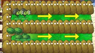 Plant vs zombies Galting pea Tall-nut Vs Dr.Zomboss