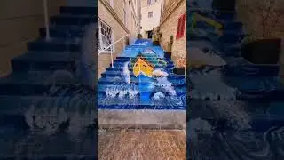 Walking on Art? Discover Street Art Stairs in Malta!