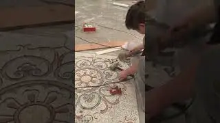 The Art of Granite Water-Jet Medallion Tile for Hotel Villa Lobby Interior Design