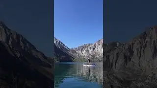 Paddle Boarding at Convict Lake | Stunning Views 🏔️✨🙌