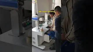 Deep Marking 50W Fiber laser machine Engraving 3D ceramics