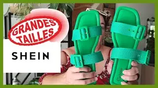 SHEIN 👗👚 HauL Grande Taille 👠🥿 Curvy ; sandales pour pieds Larges, Robe et Panta etc