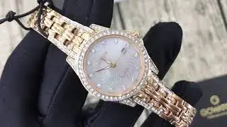 CITIZEN Silhouette Crystal Eco-Drive Ladies Watch  EW1228-53D