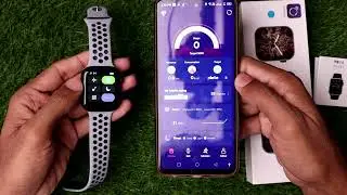 How To Connect T500 Plus Pro Smartwatch  With Mobile Phone Setup QR Code
