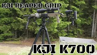 Рукоятка Reaper Grip на штативе KJI K700, тест на устойчивость при точной стрельбе