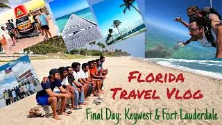 Florida Travel Vlog: Final Day at Keywest & Fort Lauderdale l SkyDiving l Everglades l Palm Beach