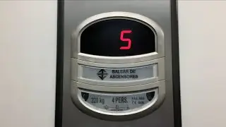 Nice Orona Arca 2 Wormdrive Traction Lift @ Apartment Alphamar 2 Siesta Ibiza Spain