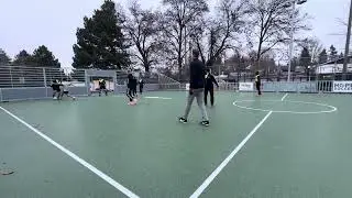 Excited about our program! Our first soccer Mini pitch we built- 
