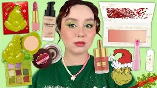 Revolution x The Grinch | РІЗДВЯНА МАГІЯ CATRICE & ESSENCE | НОВИЙ УЛЮБЛЕНИЙ ТОН ДЛЯ ЖИРНЕНЬКИХ