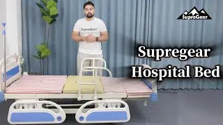 🛏️ Widened 5-Function Electric Hospital Bed &ndash; Comfortable & Adjustable! 🌟