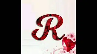 R Letter Name Cute 🥰 Video edit#Viral#Short#
