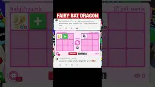 ✨FAIRY BAT DRAGON OFFERS!✨ Would u Accept These Offers?🤩 #adoptme #robloxadoptme #adoptmeroblox