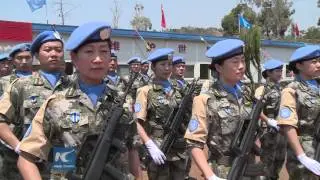 218 Chinese peacekeepers awarded with UN medals