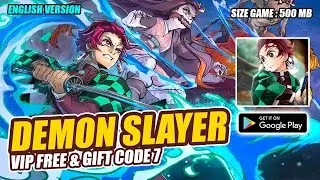 AKHIRNYA RILIS! DEMON SLAYER MOBILE ADA DIPLAYSTORE INDO FREE VIP & 7 GIFT CODE - Demon King