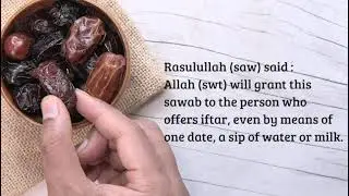 Sharing your IFTAR Plate, Multiply your Happiness - Ramadan Food Package - Ramadan 2021