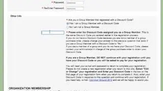 CG 2013 Group Registration