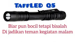 Senter mini taffLED Camping Flashlight Cree Q5