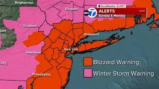 Blizzard Warnings Expand, Snow Totals Increased For NYC, Tri-State Area - Massive 7.1 Quake Malaysia