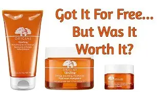 Honest Review Of Origins Ginzing Moisturizer, Eye Cream, & Scrubbing Cleanser