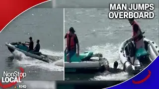 Man Jumps Off Cruise Ship to Avoid Debt Fees