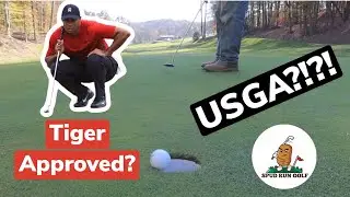 MILLLION $ QUESTION?!? How fast is our BACKYARD GOLF GREEN? Let&rsquo;s roll it to find out.