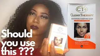 CT+ CLEAR THERAPY SKIN LIGTENING BODY SOAP REVIEW
