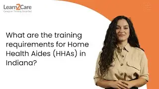What are the training requirements for Home Health Aides (HHAs) in Indiana?