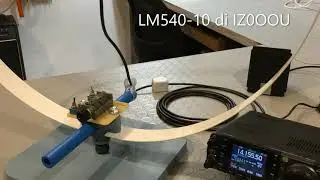 test ricezione 20mt Antenna loop magnetica LM540-10 di Iz0OOU magnetic loop antenna
