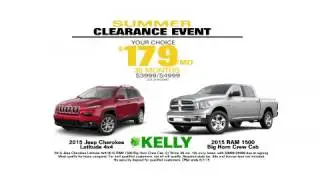 Kelly Chrysler Dodge Jeep RAM Summer Clearance