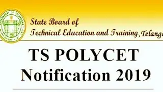 TS Polycet 2019 Notification Online Application Official Exam Dates|How To Apply Online|Live|
